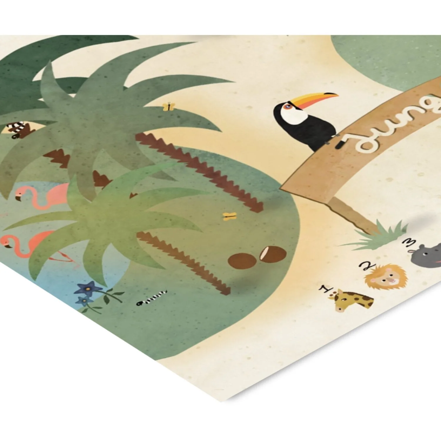 Poster & Frame Willero Illustration - Jungle - Image 3