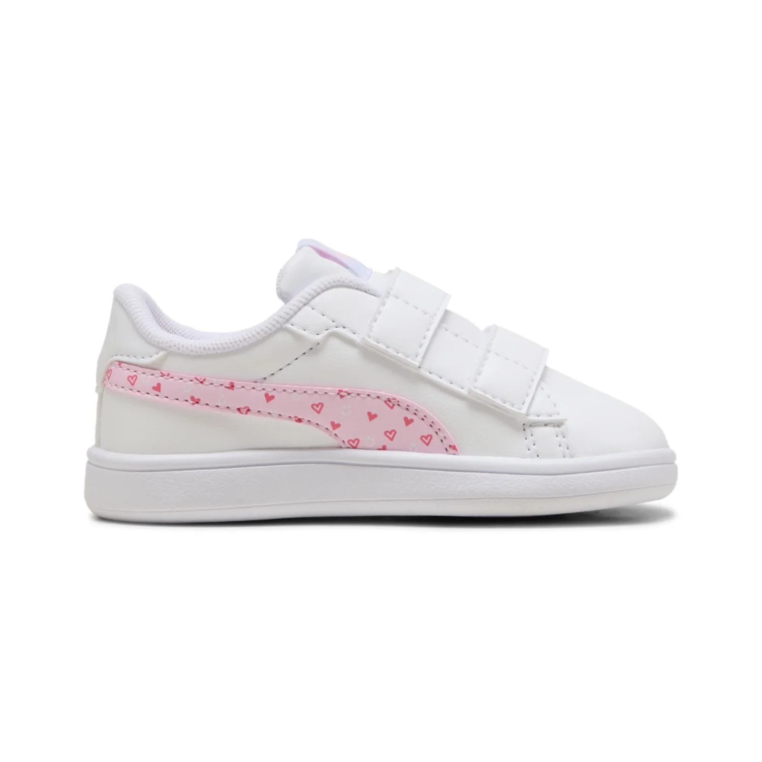 Puma White-Pearl Pink Puma Smash 3.0 Hearty V Inf - Image 4