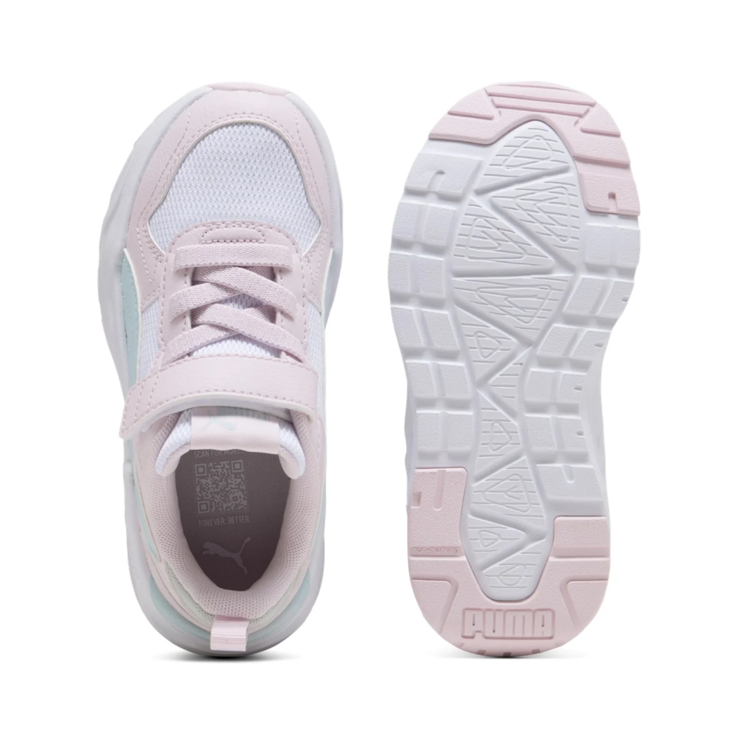 Puma White Trinity 2 Lt Ac+ Ps Sneakers - Image 6