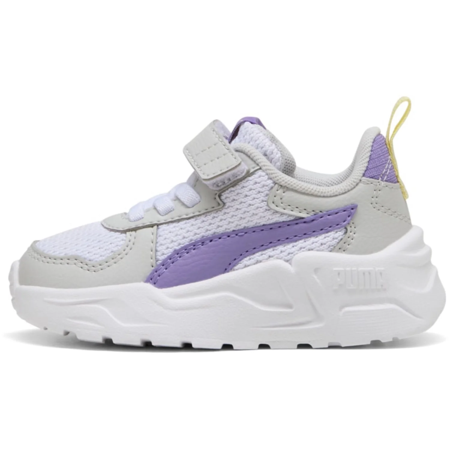 Puma White Trinity Lite AC+ Inf Sneakers - Image 3