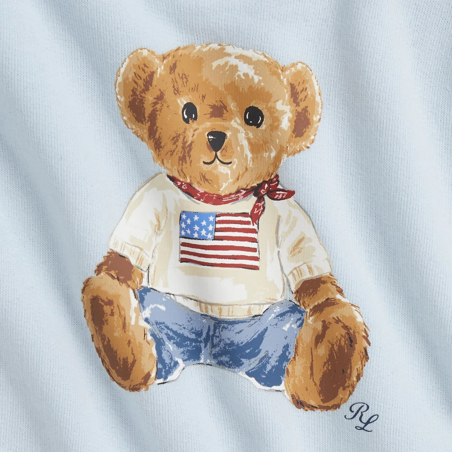 Ralph Lauren Baby Beryl Blue Pant Set - Image 2