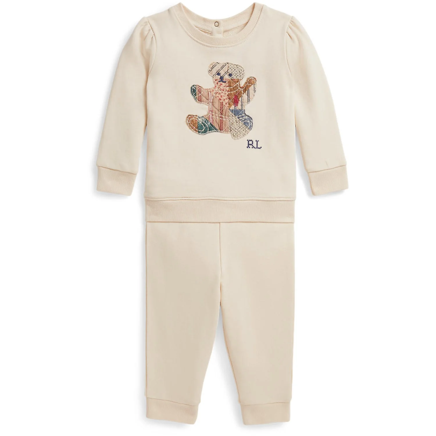 Ralph Lauren Baby Guide Cream Pants Set