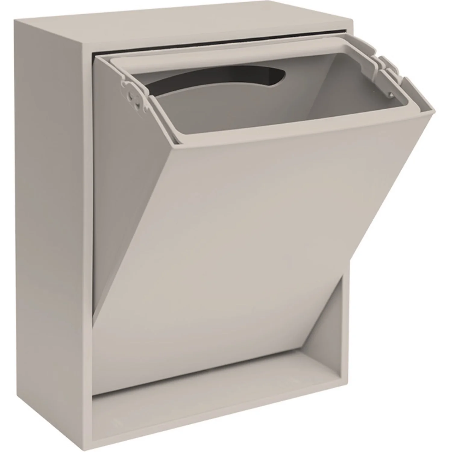 ReCollector Silver Cloud Grey Recycling Box - Image 2