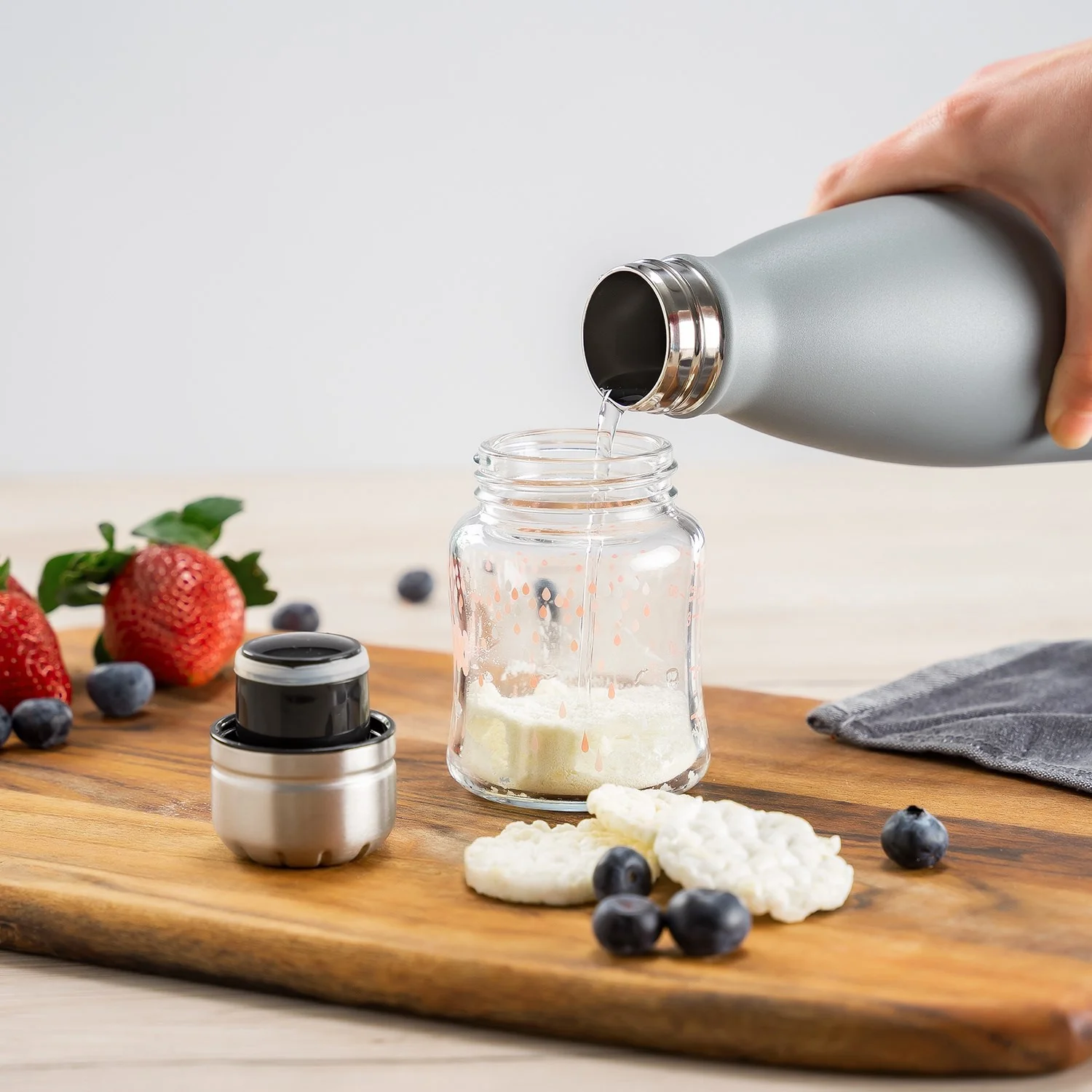 REER Thermo Bottle - Grey - Image 3