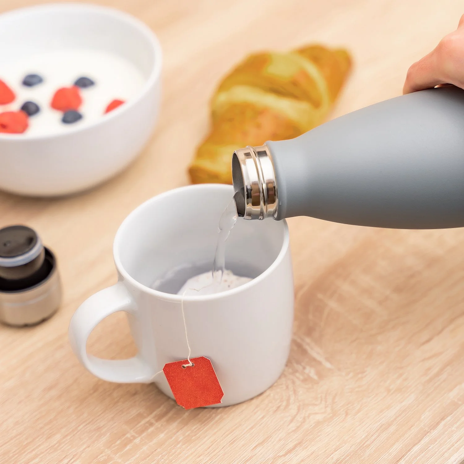 REER Thermo Bottle - Grey - Image 5