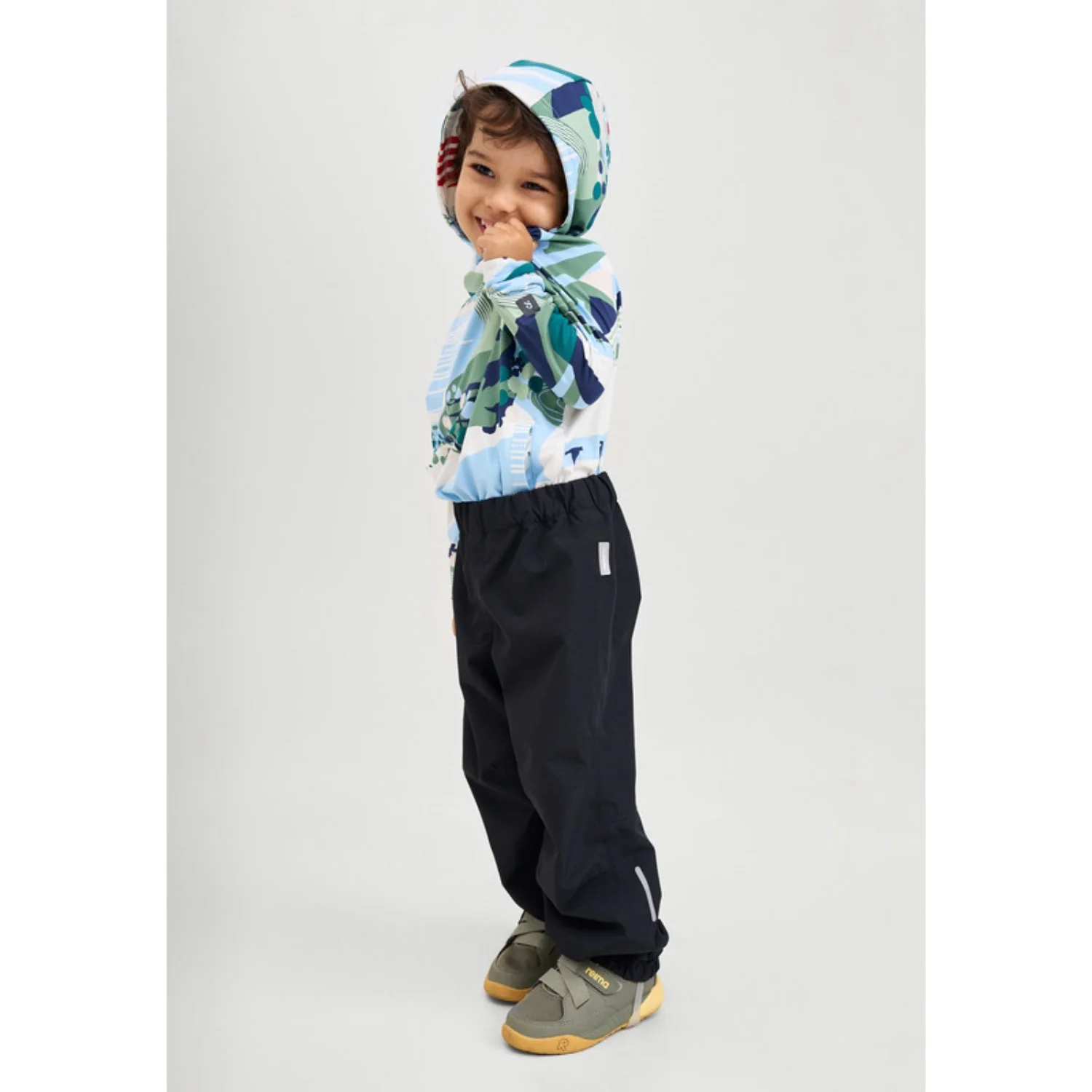 Reima Black Reimatec pants Kaura Black - Image 4