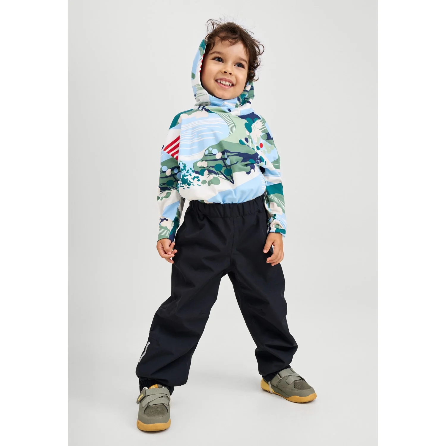Reima Black Reimatec pants Kaura Black - Image 5