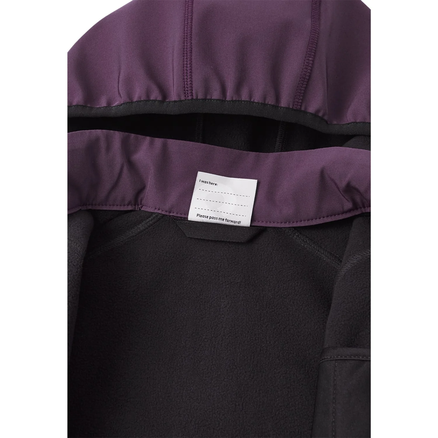 Reima Deep purple Vantti Deep purple Softshell Jacket - Image 4