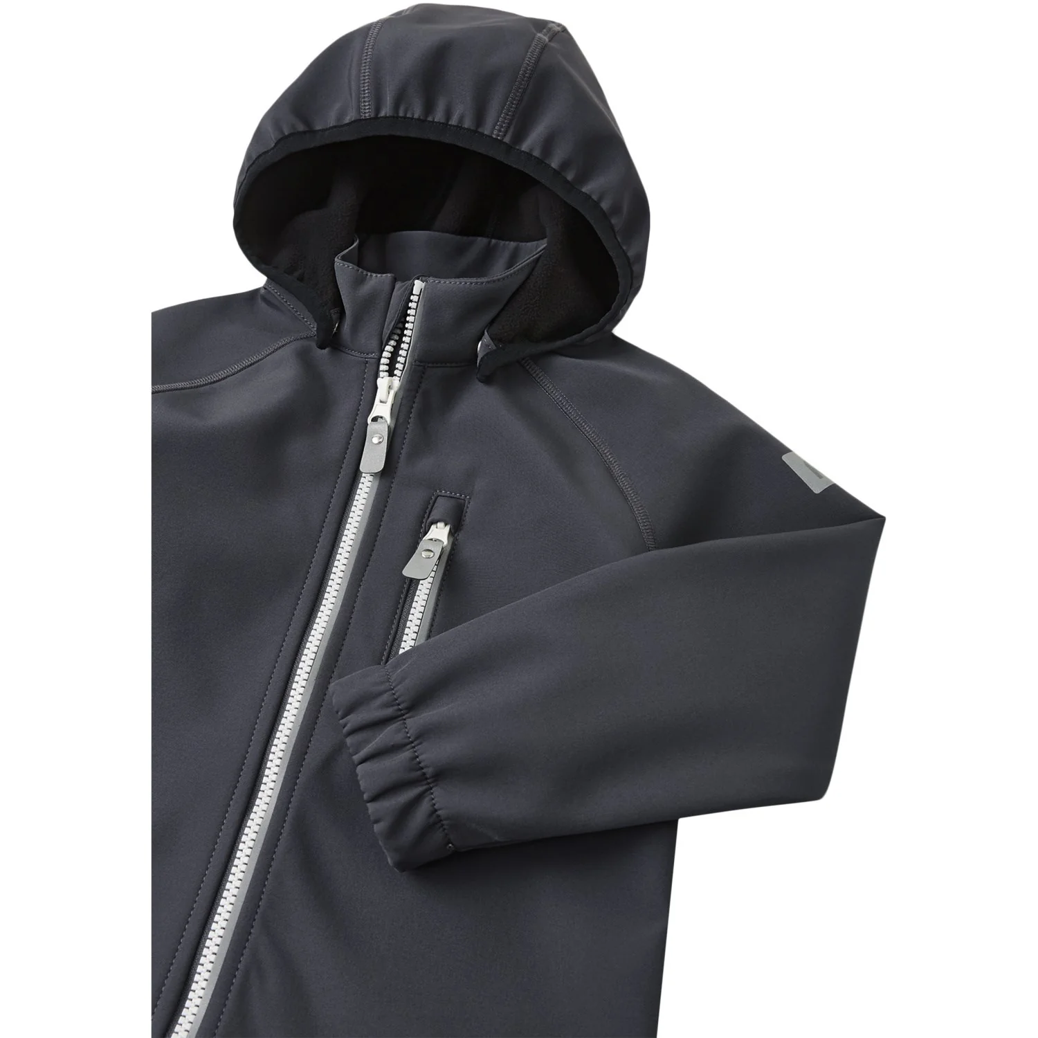 Reima Soft black Vantti Soft black Softshell Jacket - Image 2