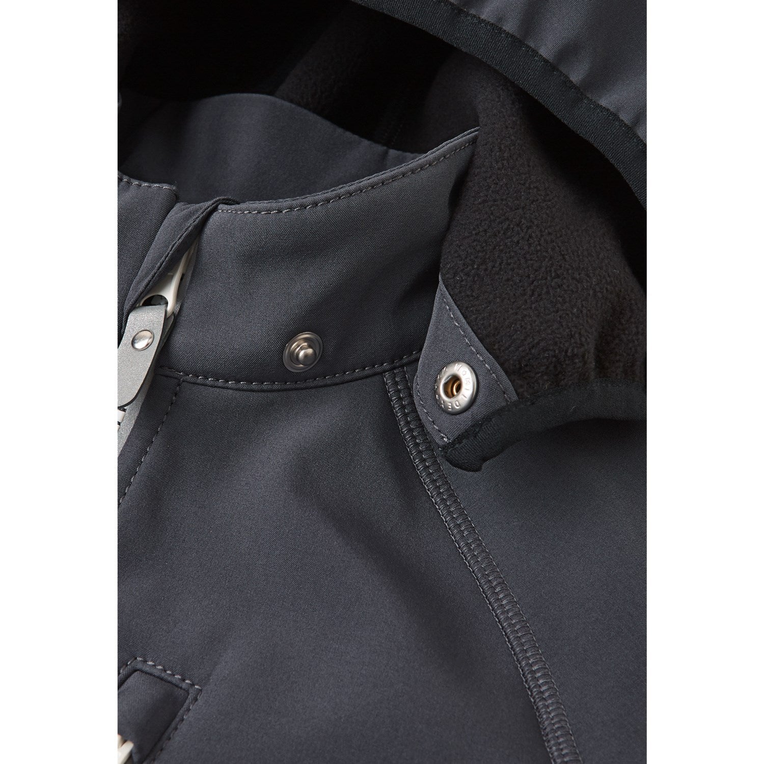 Reima Soft black Vantti Soft black Softshell Jacket - Image 3