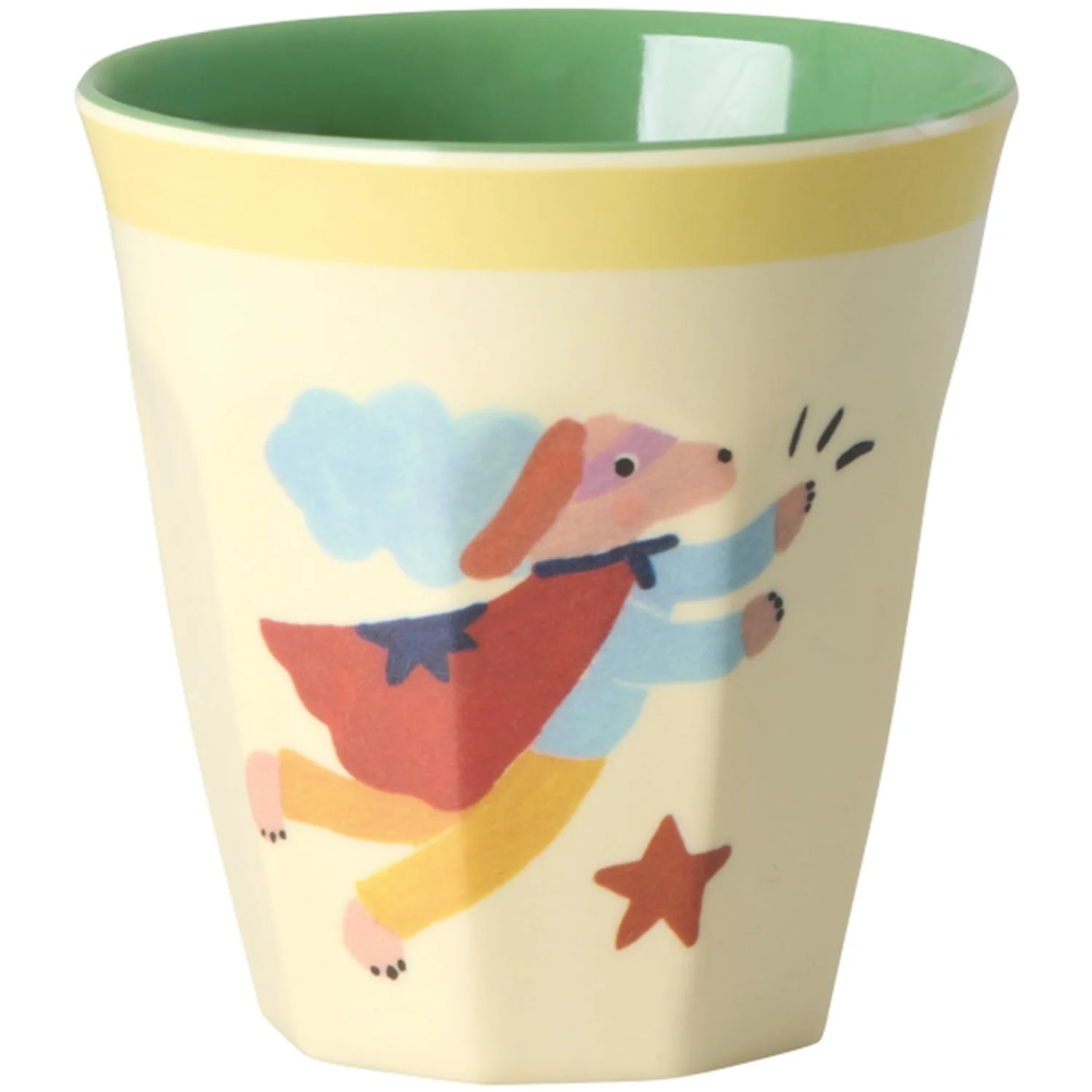 Rice Melamine Kids Cup With Hero Print - Green - Small - 6 Pack - 160 Ml - Image 7