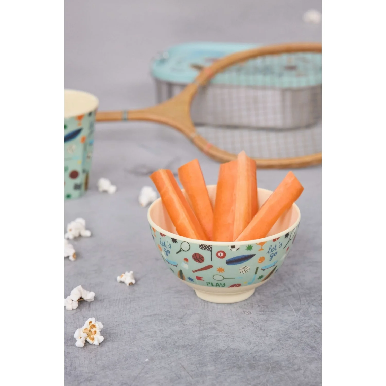 Rice Sports Print Melamine Bowl Small 300 Ml - Image 2
