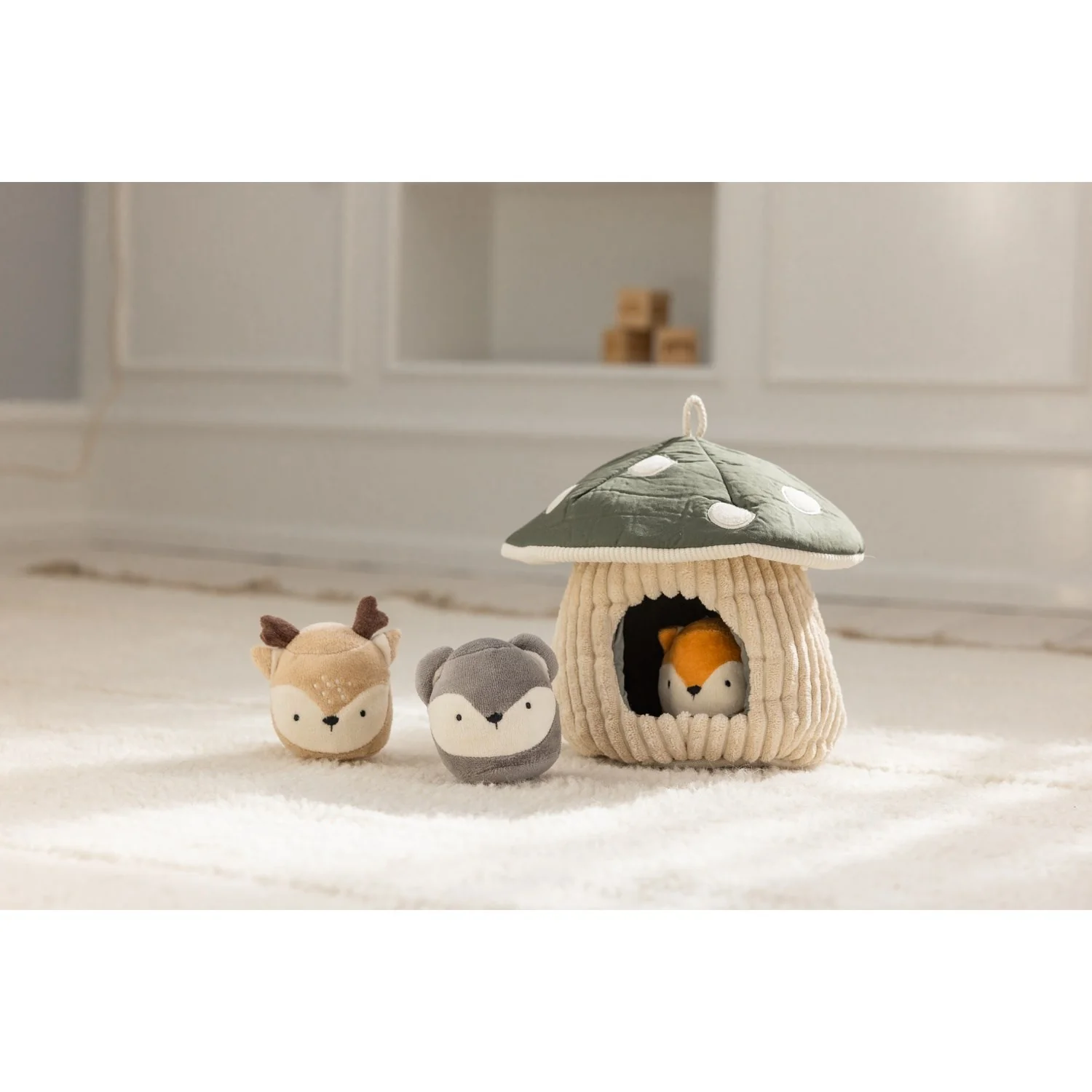 Sebra Mushroom Activity Toy Hide & Seek - Image 9