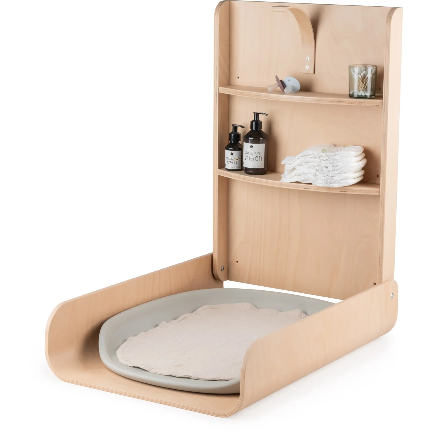 Sebra Wood Sebra Wall Mounted Changing Table - Image 6