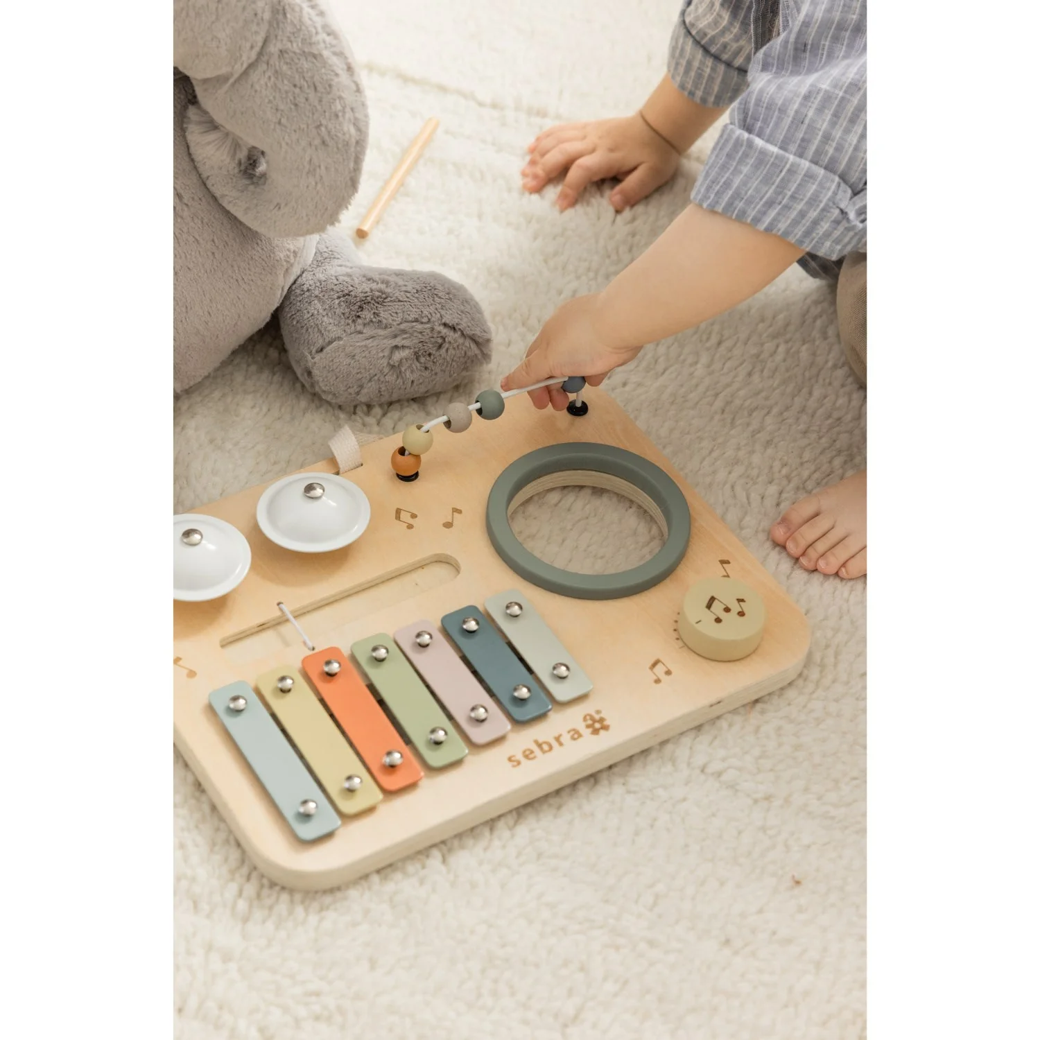 Sebra Wooden Activity Panel Music - Image 3