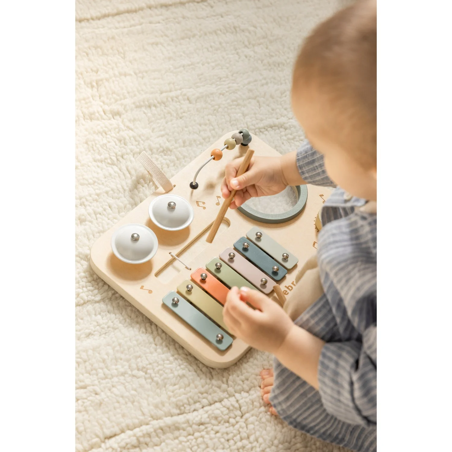 Sebra Wooden Activity Panel Music - Image 4