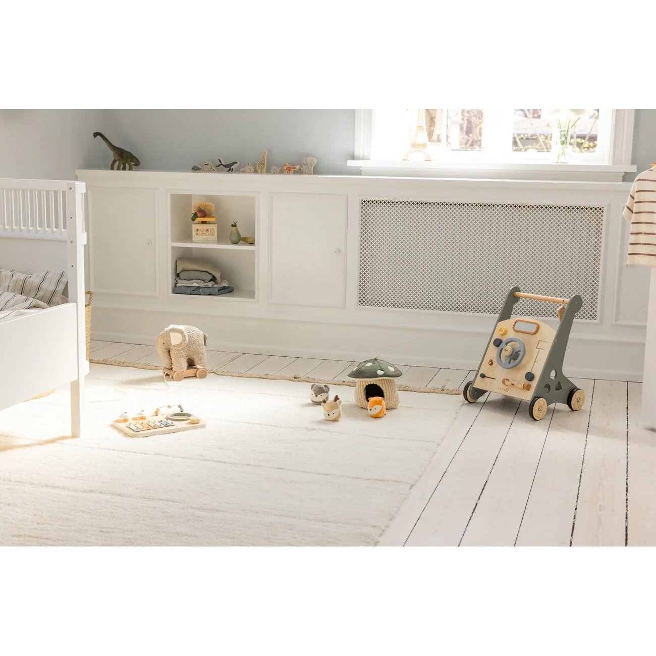 Sebra Wooden Activity Walker Car - Image 17