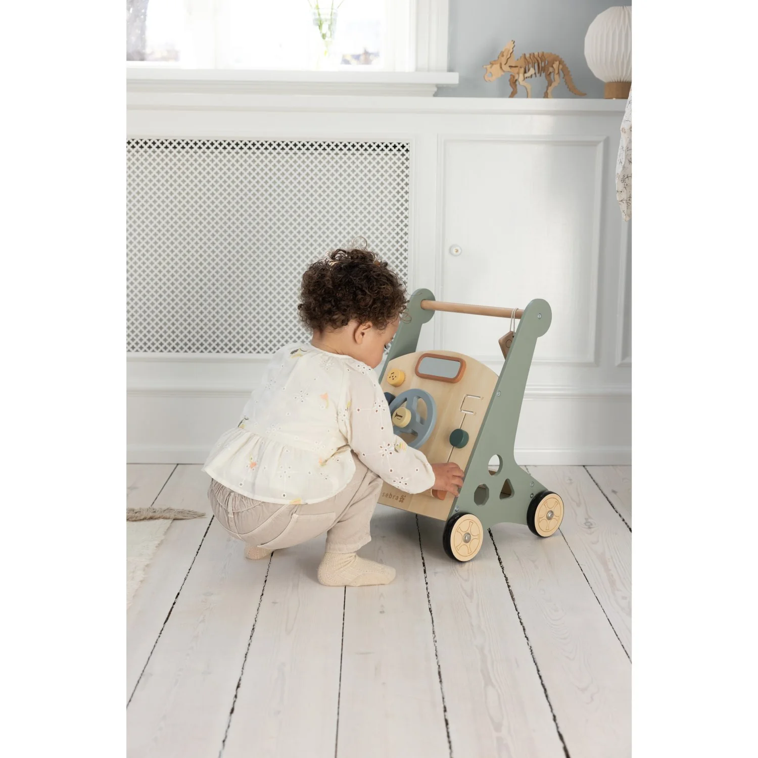 Sebra Wooden Activity Walker Car - Image 26