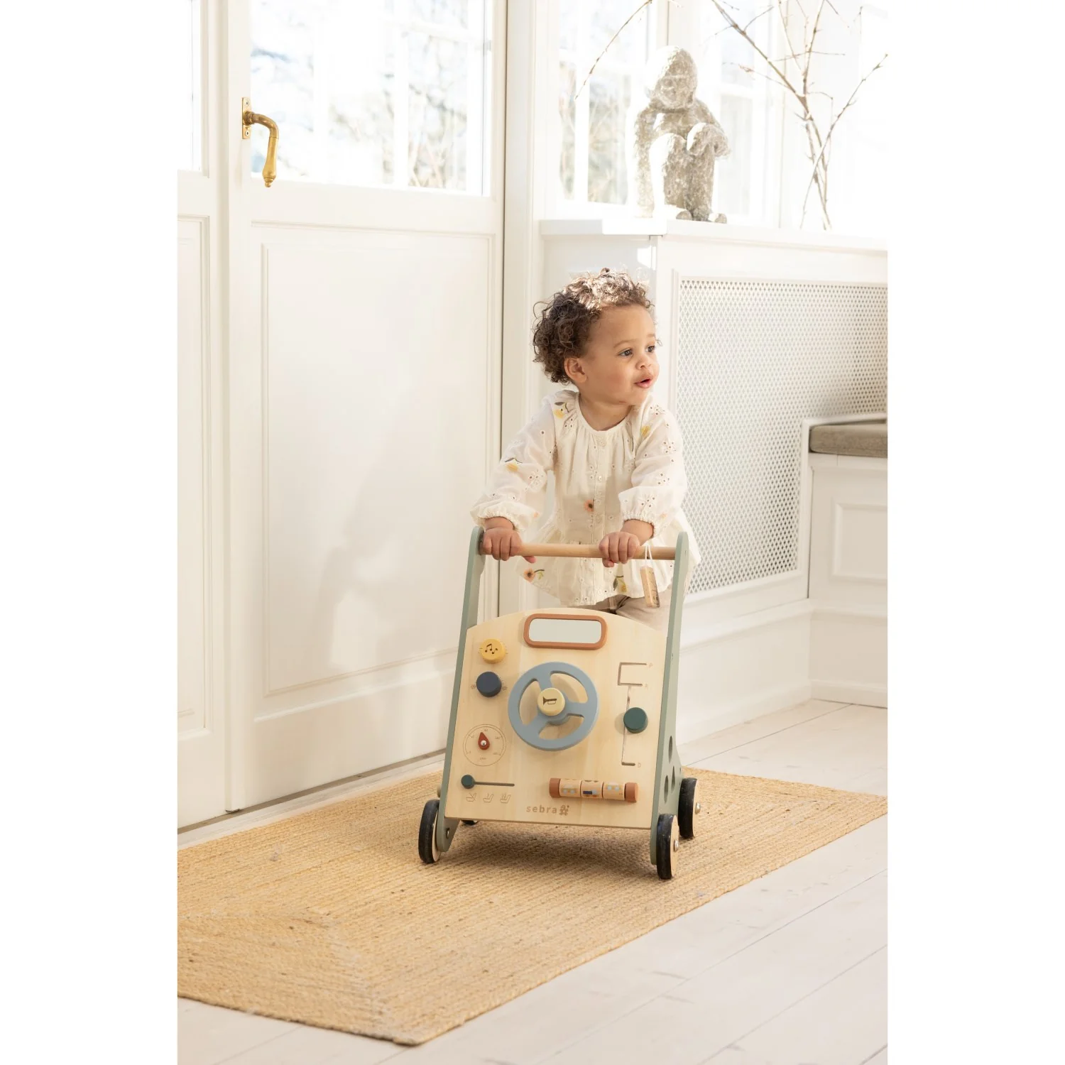 Sebra Wooden Activity Walker Car - Image 27