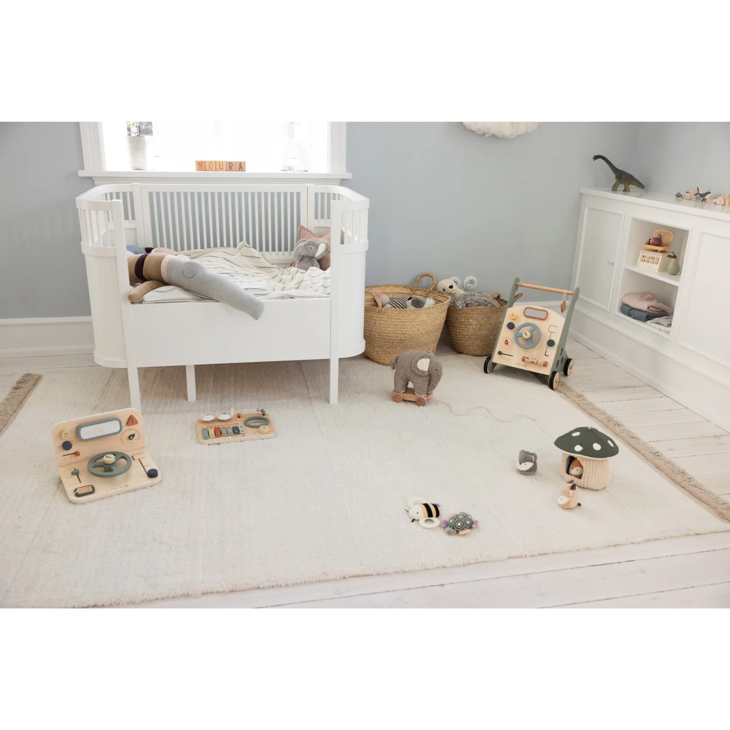 Sebra Wooden Activity Walker Car - Image 40