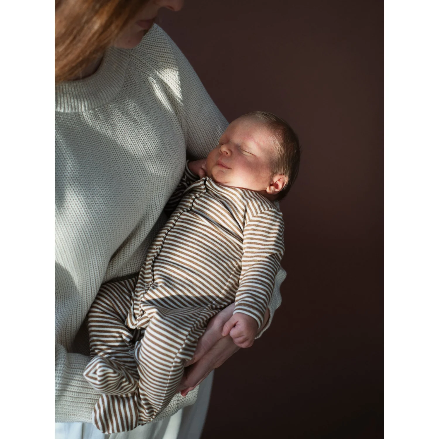 Serendipity Almond/Offwhite Newborn Suit - Image 2