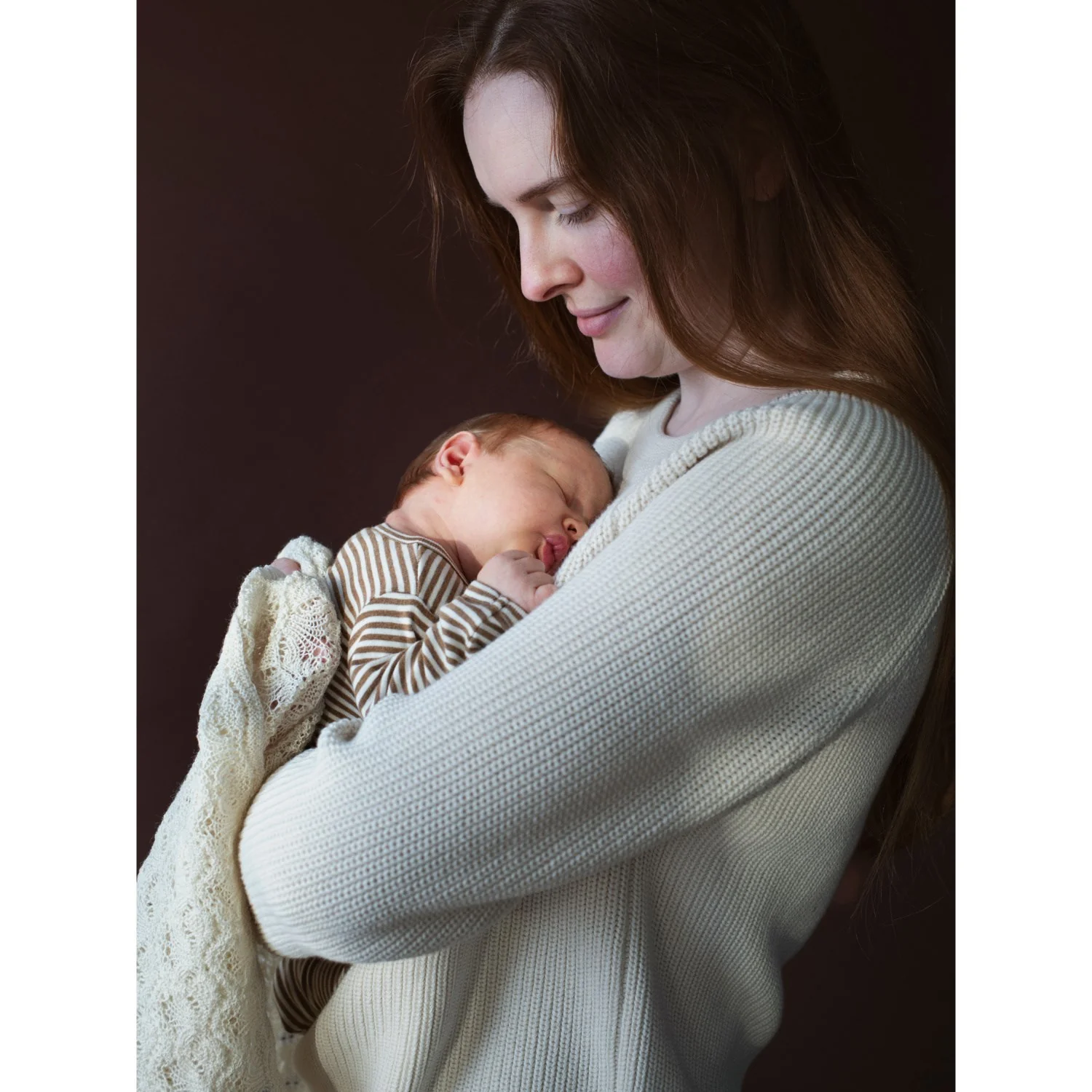 Serendipity Almond/Offwhite Newborn Suit - Image 3
