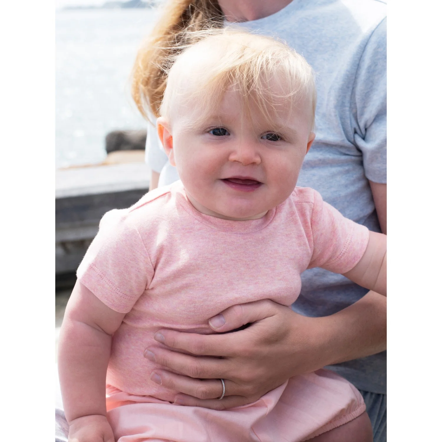 Serendipity Coral Baby Body Short Sleeve - Image 3