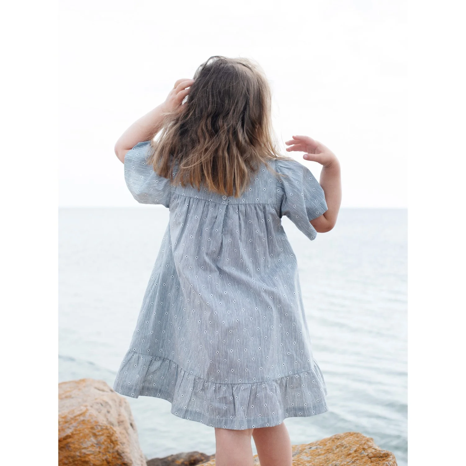 Serendipity Indigo Gem Flair Dress - Image 3