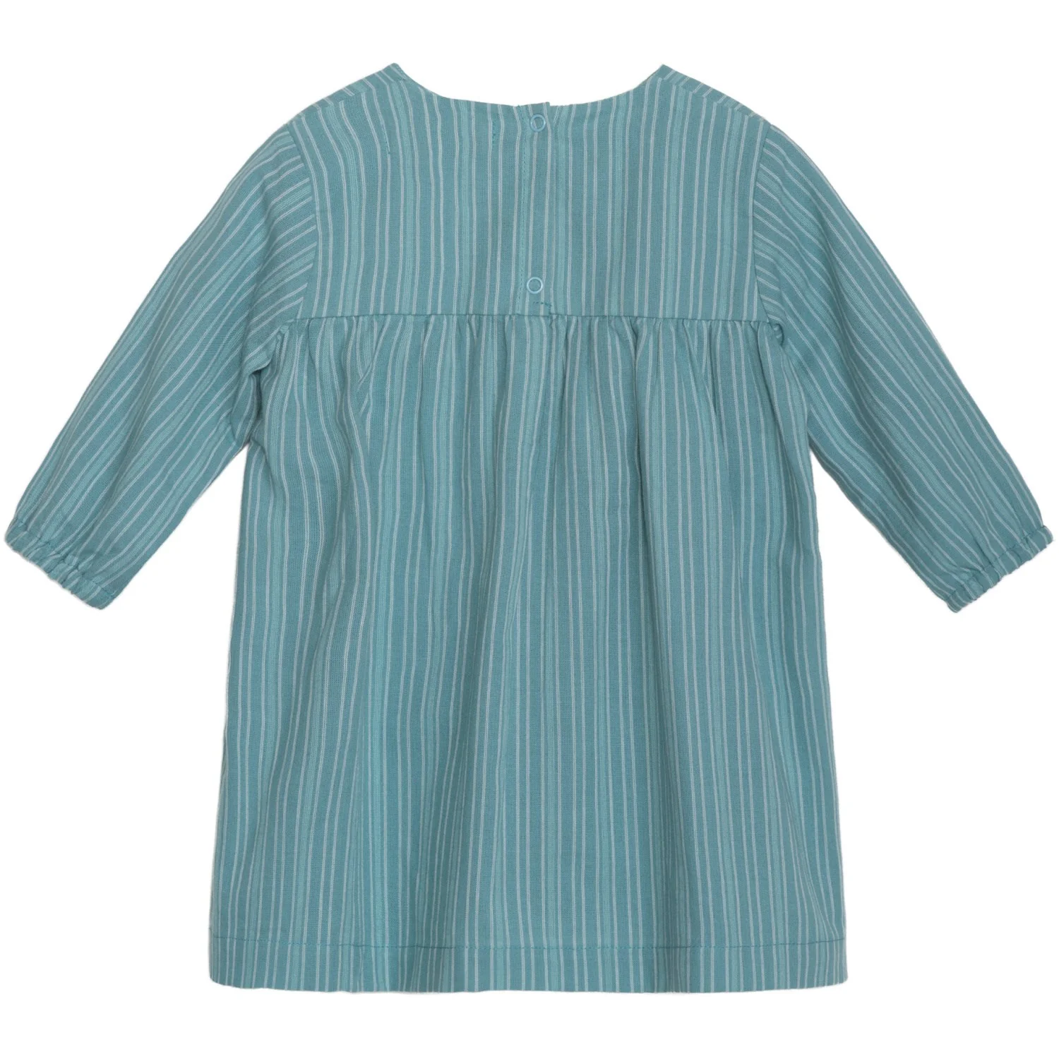 Serendipity Mineral Stripe Baby Puff Dress - Image 2