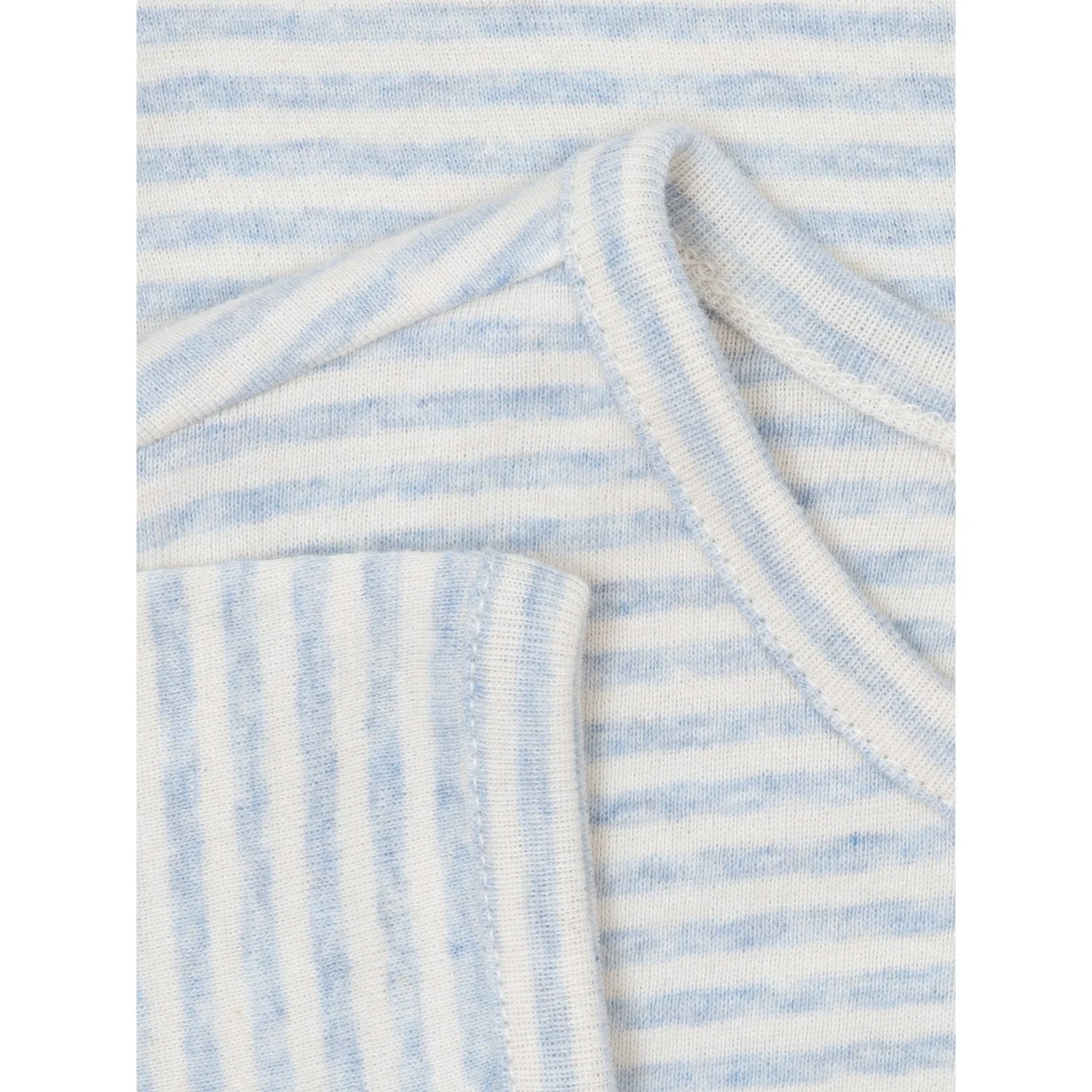 Serendipity Mist/Offwhite Slim Blouse Stripe - Image 5