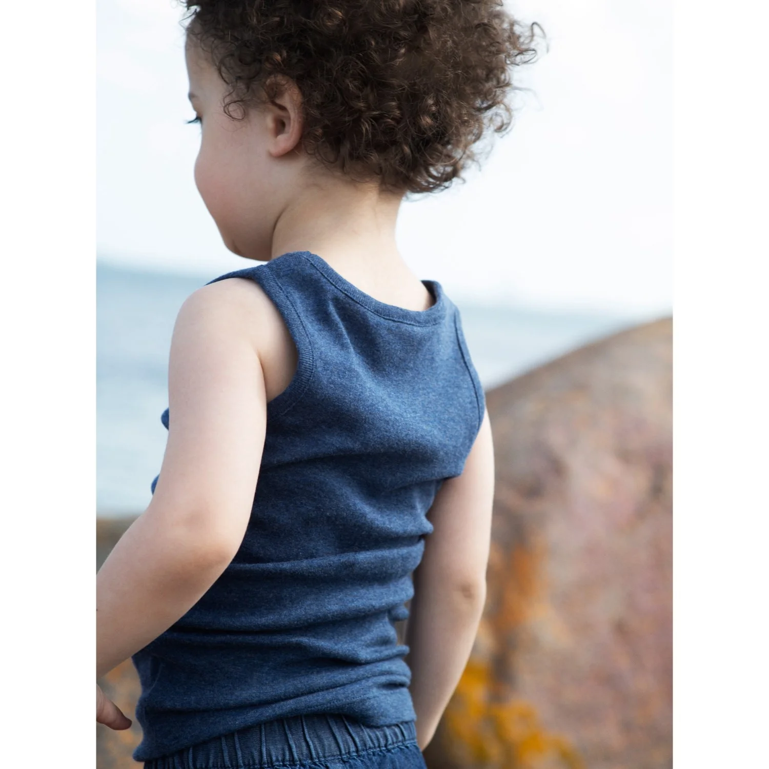 Serendipity Navy Tank Top - Image 3