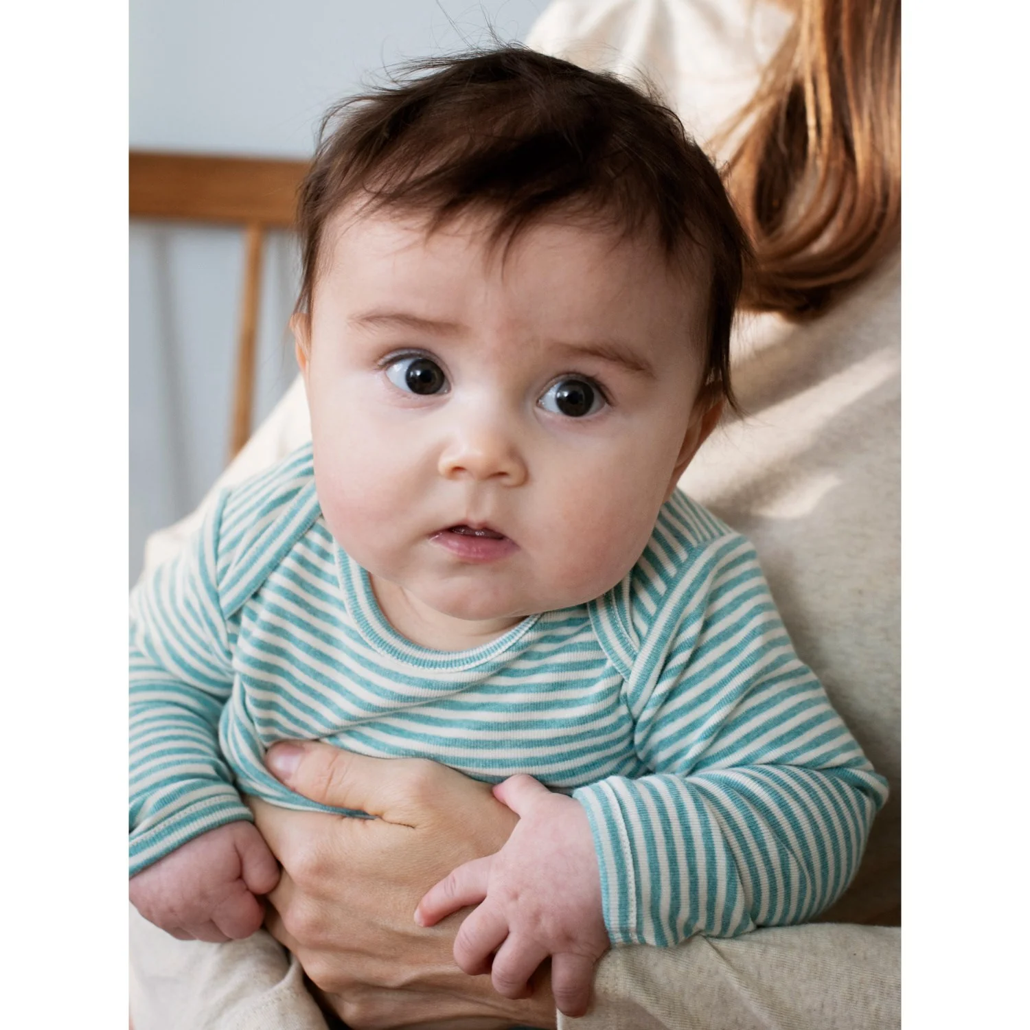 Serendipity Nile/Offwhite Baby Body Stripe - Image 2
