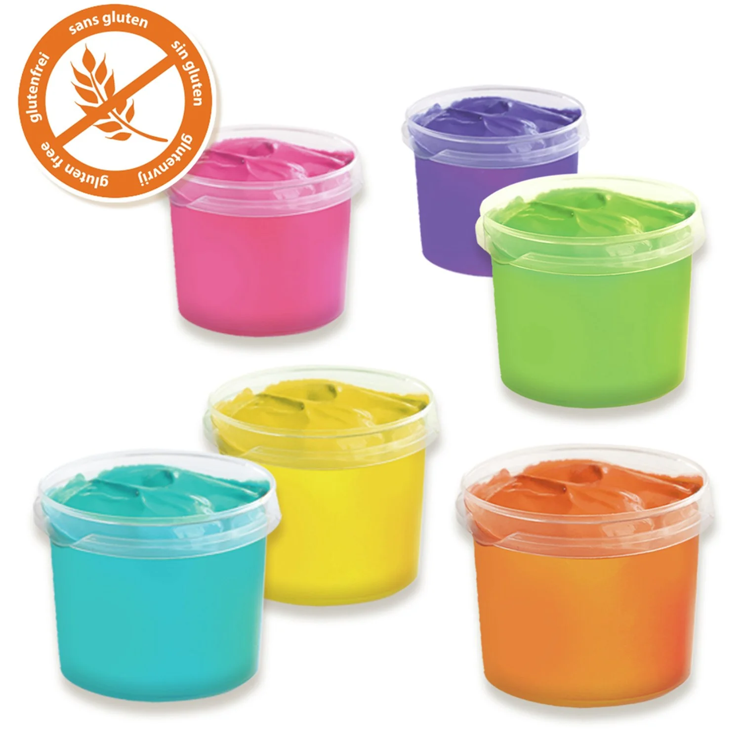 SES Creative Finger Paint Mega Set 6X110Ml - Image 5
