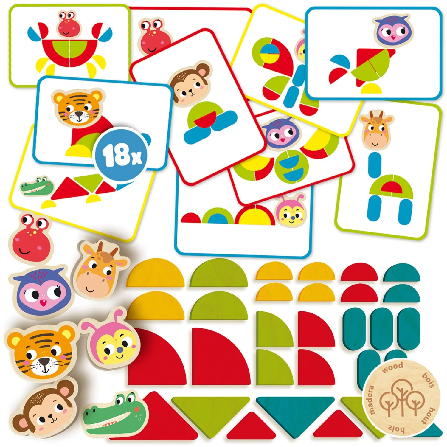 SES Creative Montessori Creative Animal Set - Image 3