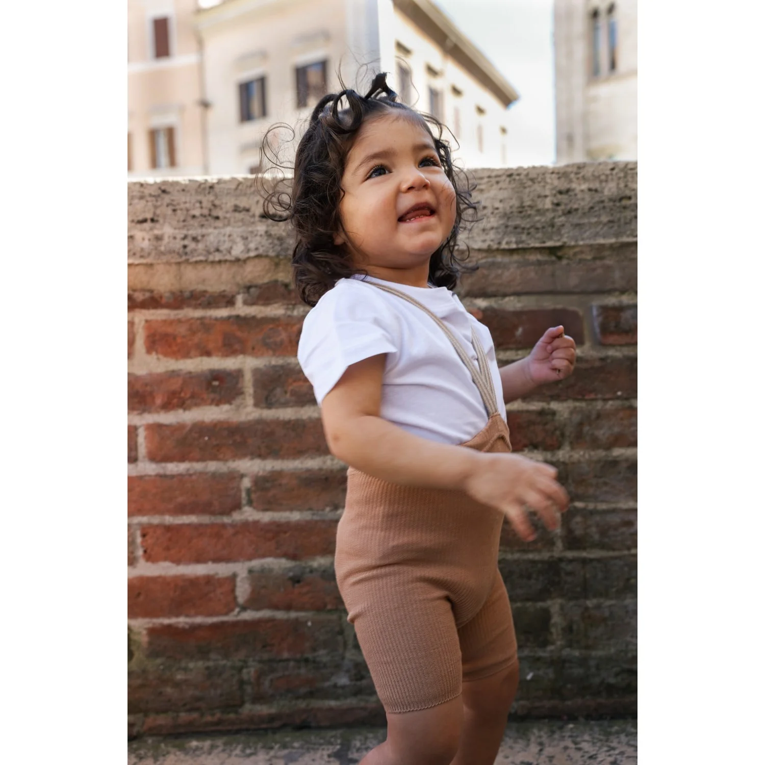 Silly Silas Shorty Light Brown Striped - Image 4