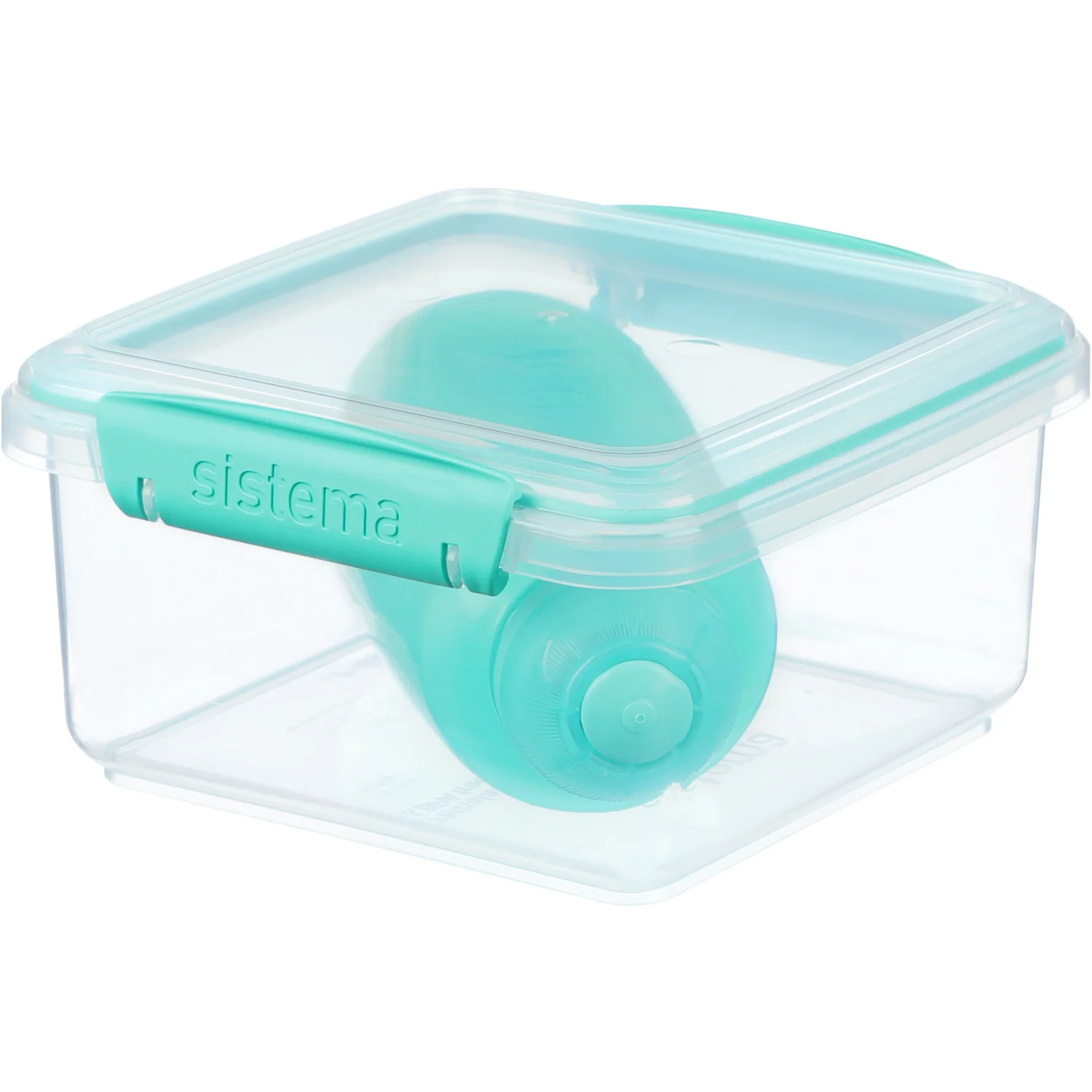Sistema Minty Teal 1.2L Lunch Plus Lunch Box With Itsy Bottle 380 Ml - Image 3