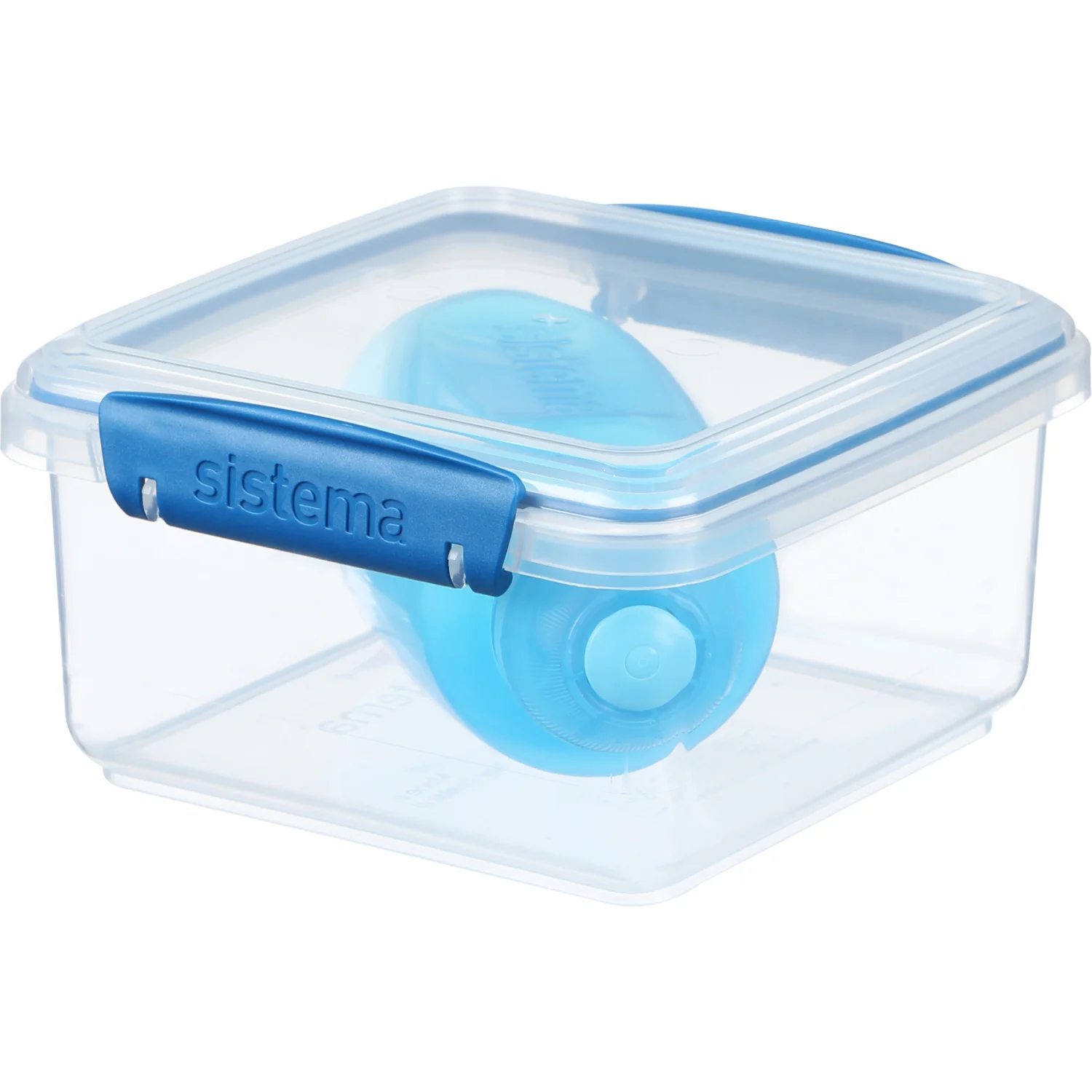 Sistema Ocean Blue 1.2L Lunch Plus Lunch Box With Itsy Bottle 380 Ml - Image 3
