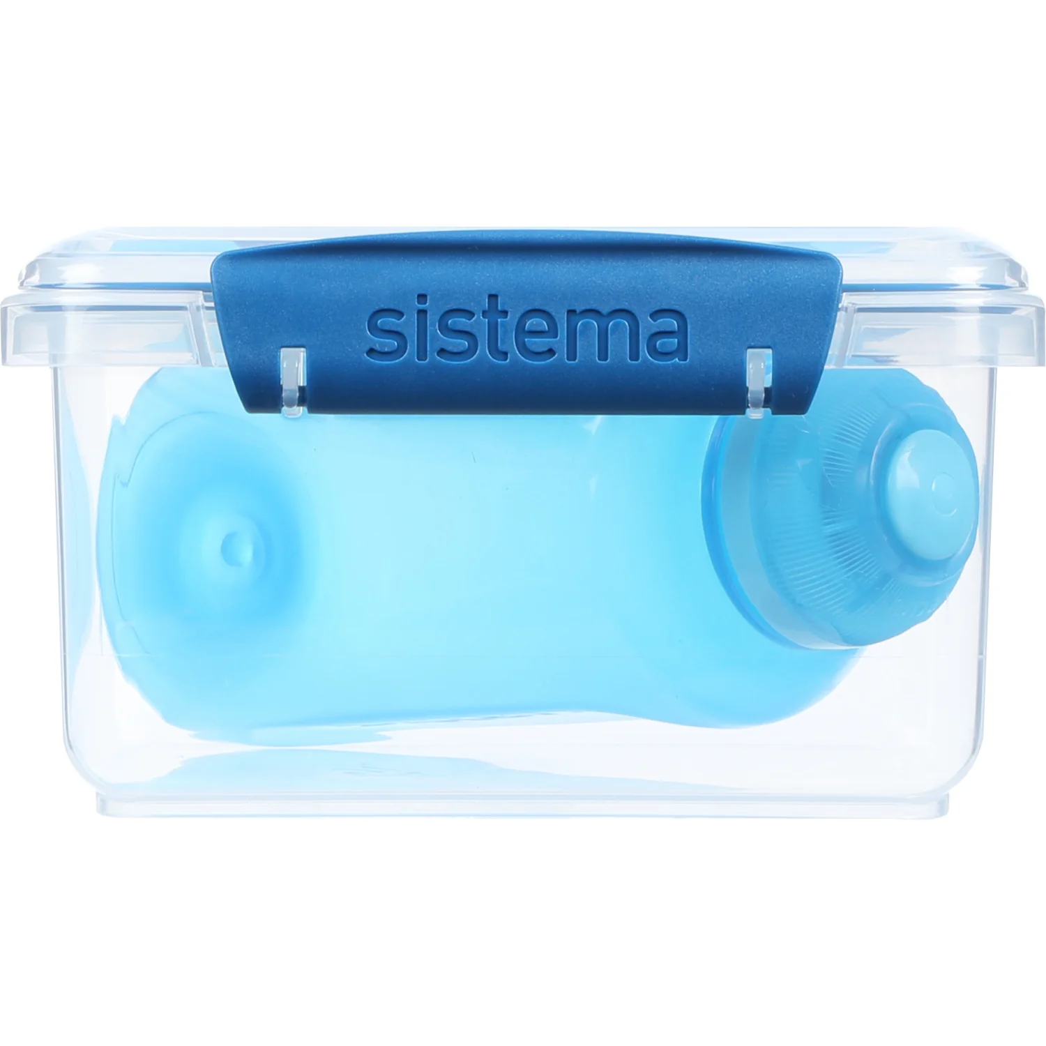 Sistema Ocean Blue 1.2L Lunch Plus Lunch Box With Itsy Bottle 380 Ml - Image 4