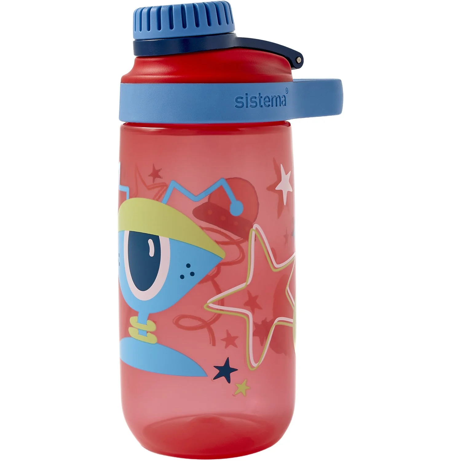 Sistema One Eyed Alien – Watermelon Kids Design Easy Flow Chug 500ml - Image 2