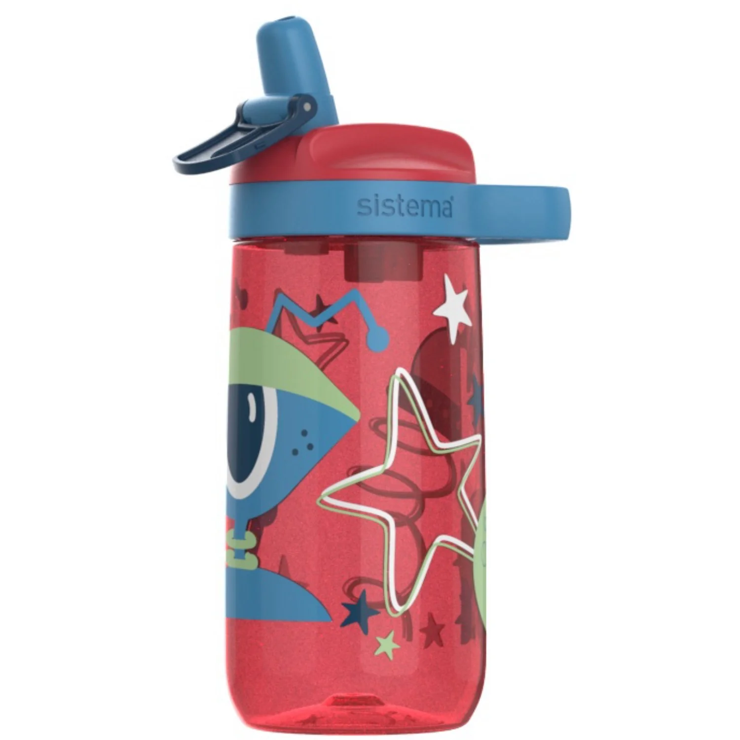Sistema One Eyed Alien – Watermelon Kids Design Easy Sip 500ml - Image 11