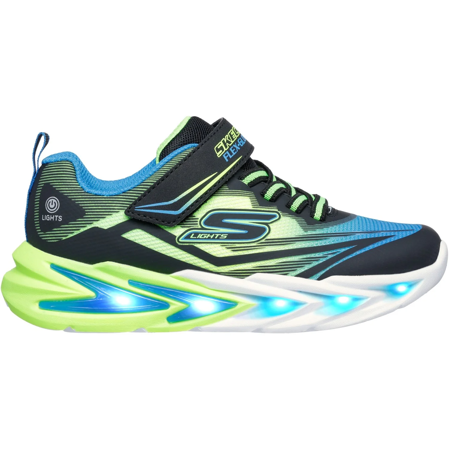 Skechers Black Flex-Glow Ultra - Image 3