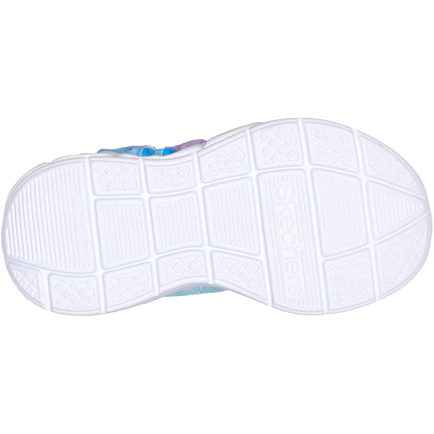 Skechers Blue S-lights: Lil Snugs - Image 6