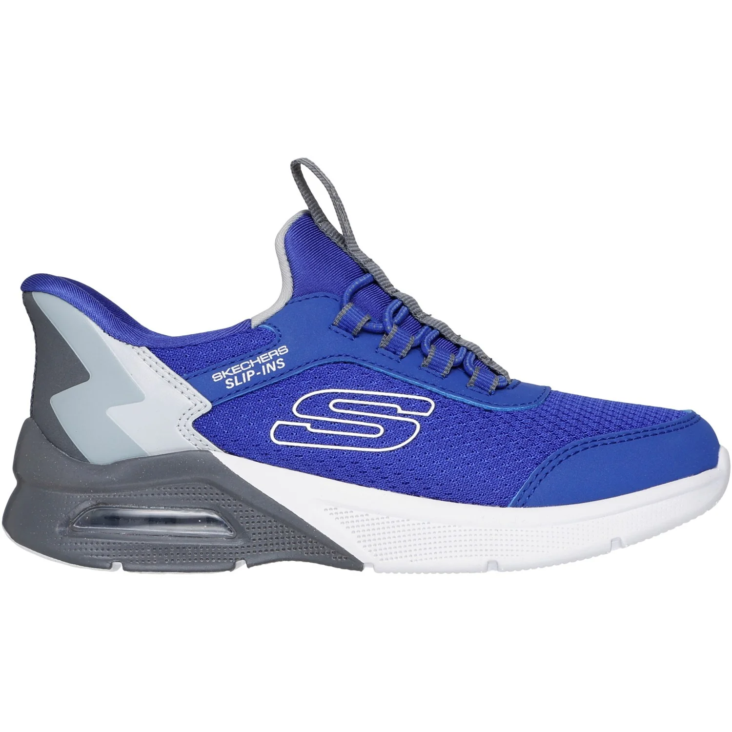 Skechers Blue Slip-Ins: Microspec Max - Brisk-Stripe - Image 2