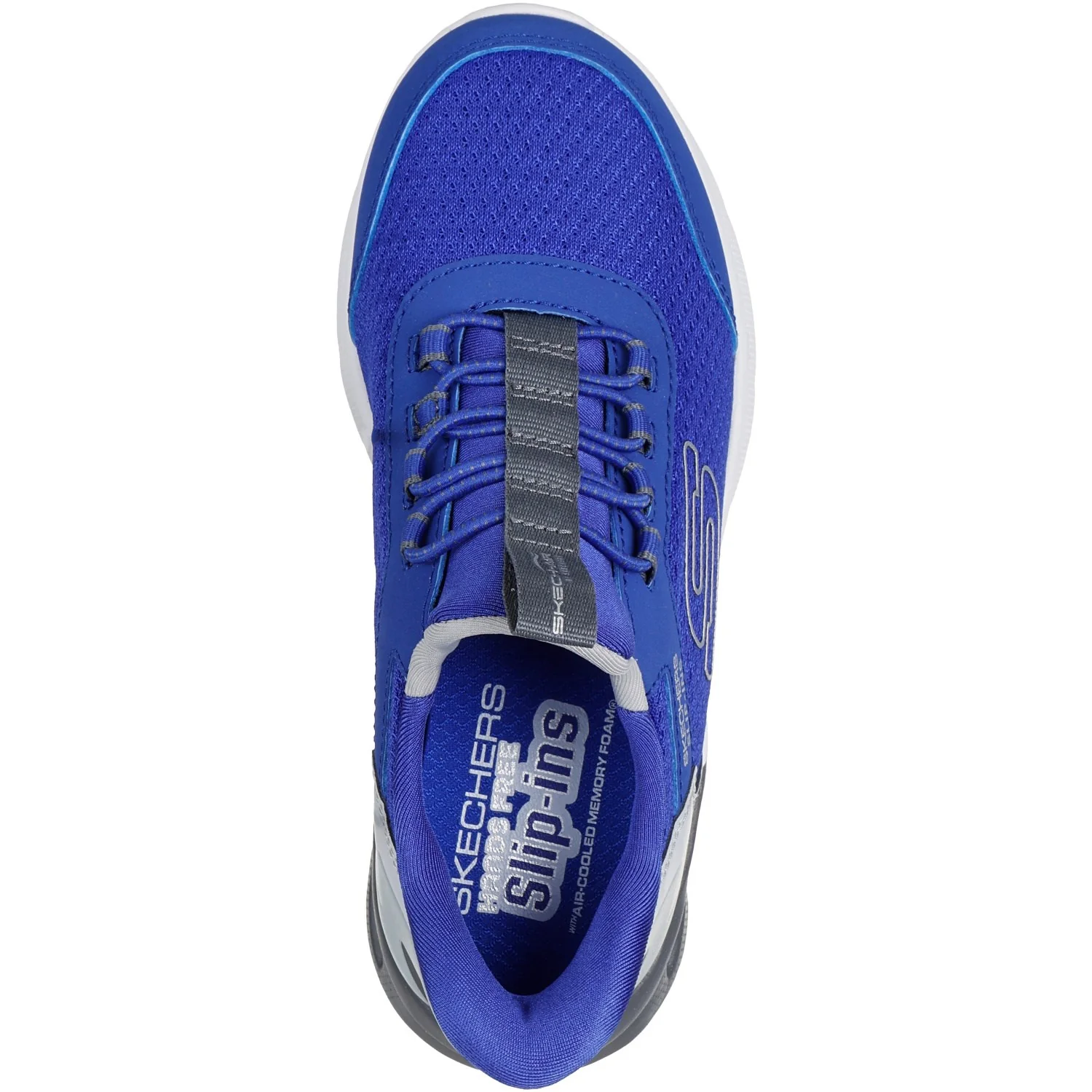 Skechers Blue Slip-Ins: Microspec Max - Brisk-Stripe - Image 4