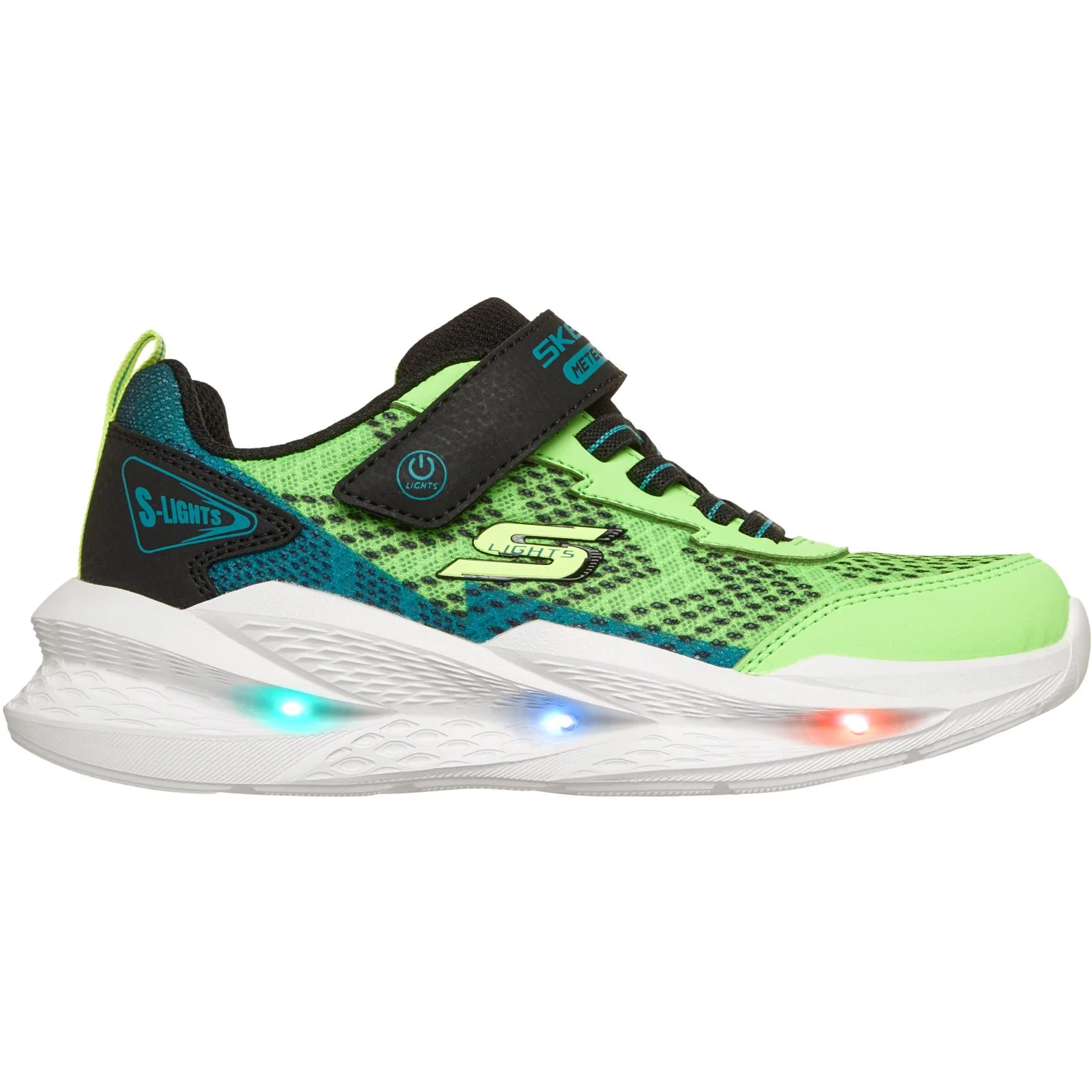 Skechers Green S Lights-Meteor-Lig - Image 3