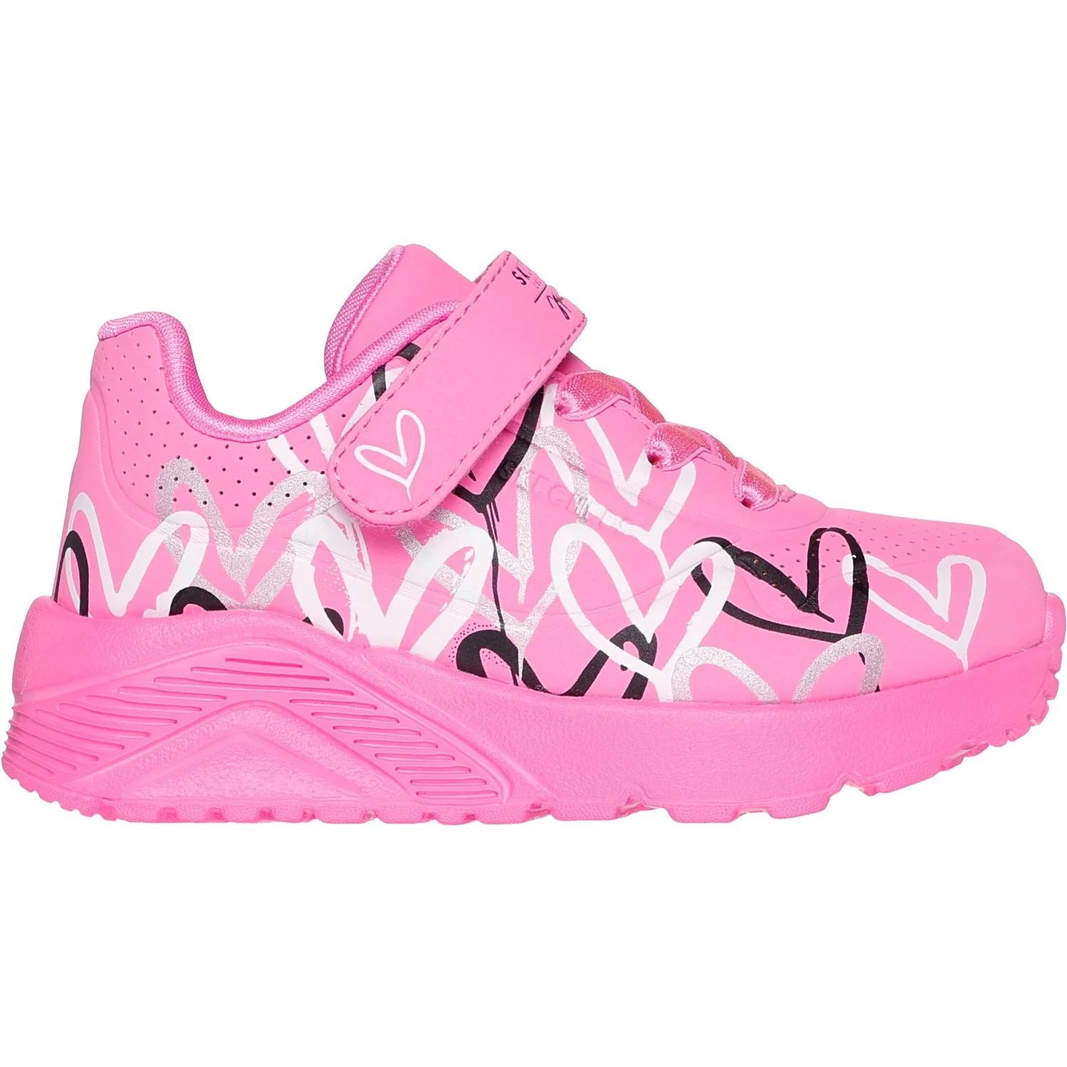 Skechers Pink Uno Lite Love Levitate - Image 2