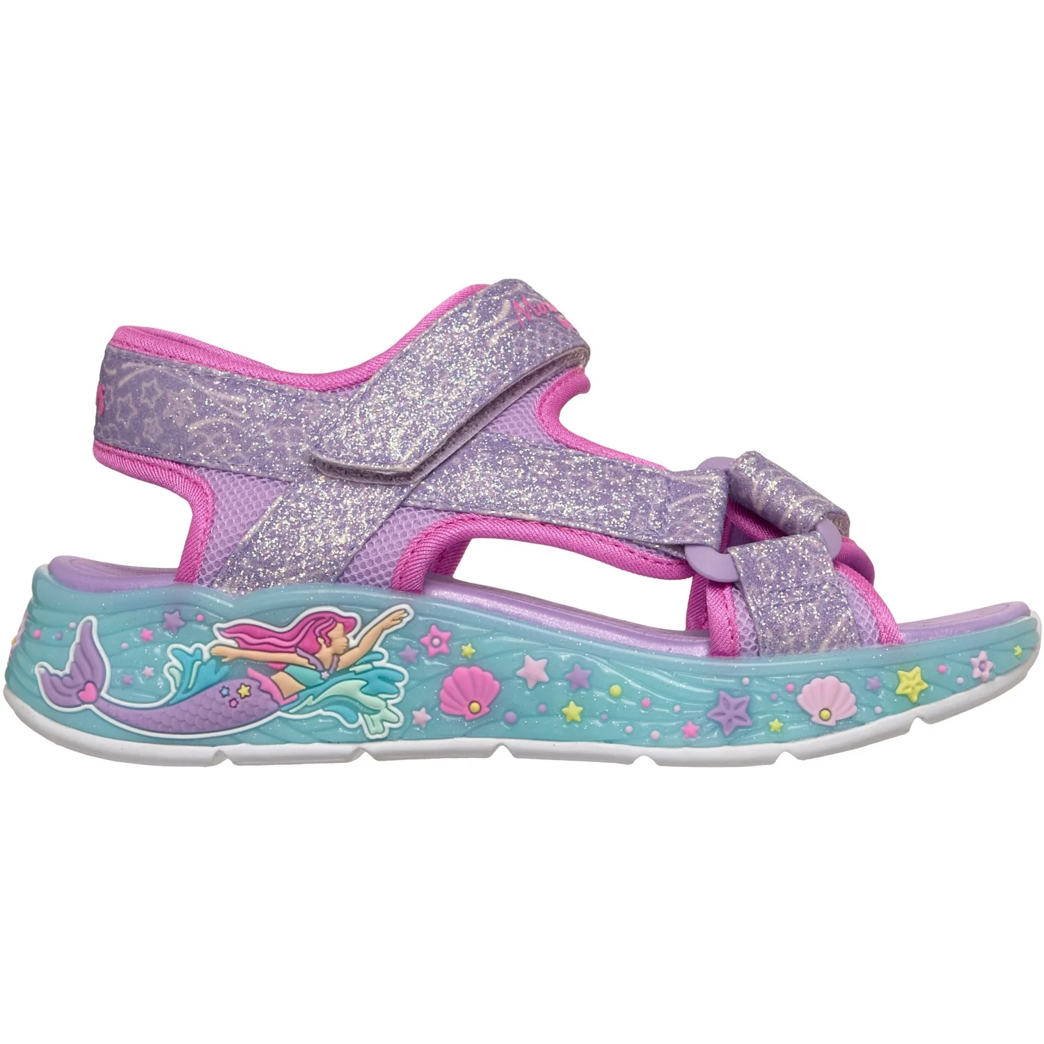 Skechers Purple Mermaid Dreams Sandal - Image 2