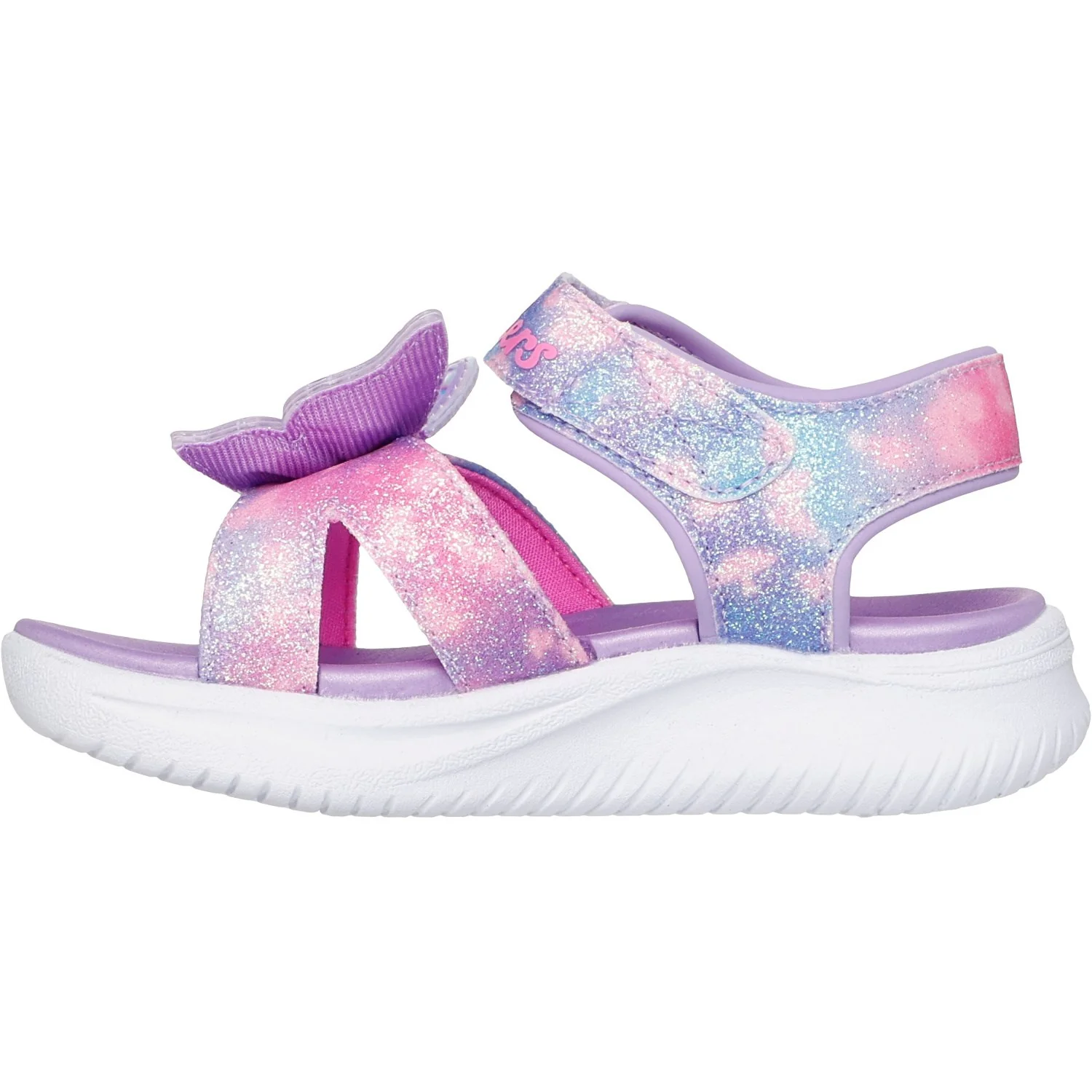 Skechers Purple S Lights - Jumpsters Sandal – Butterfly Brights - Image 4