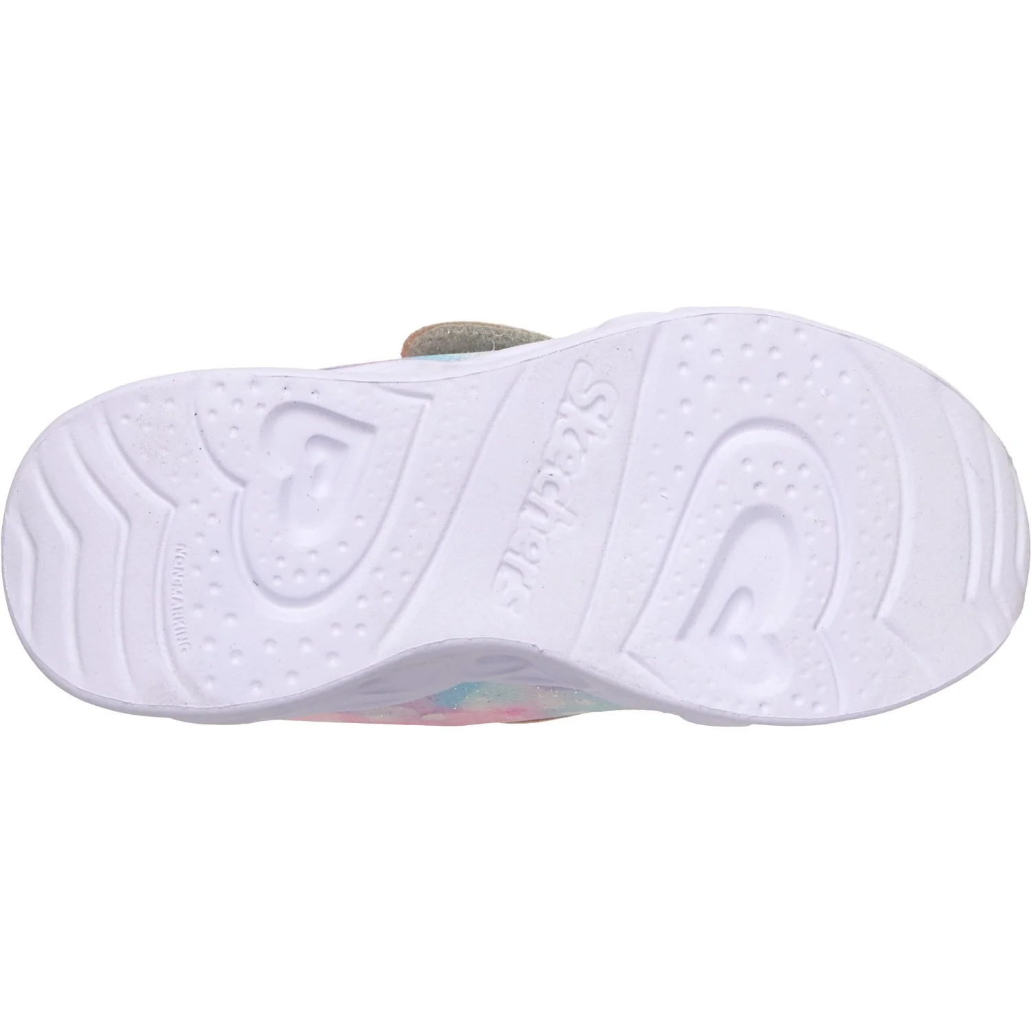 Skechers Silver Heart Lights Lovin Reflection - Image 8