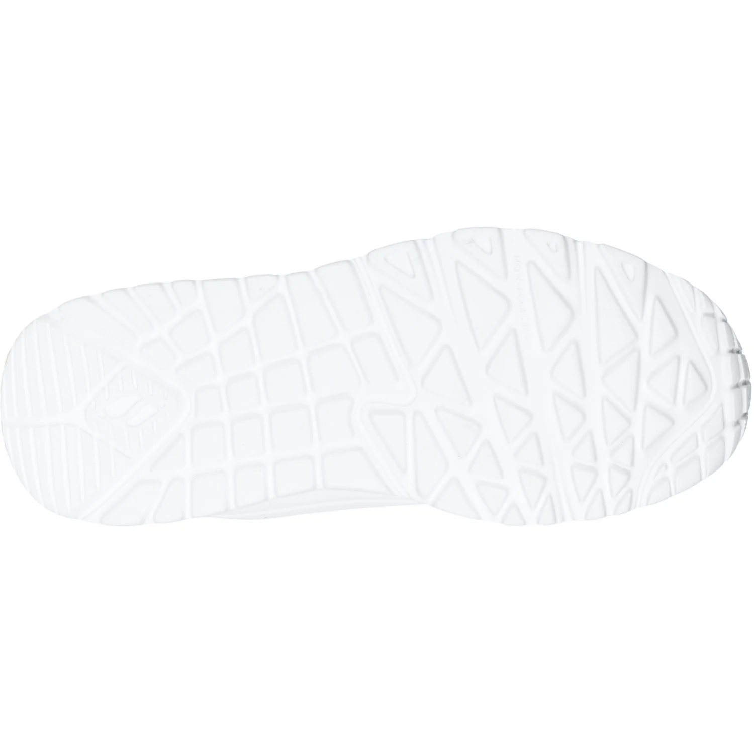 Skechers White Uno Lite - Metallic Joy - Image 5